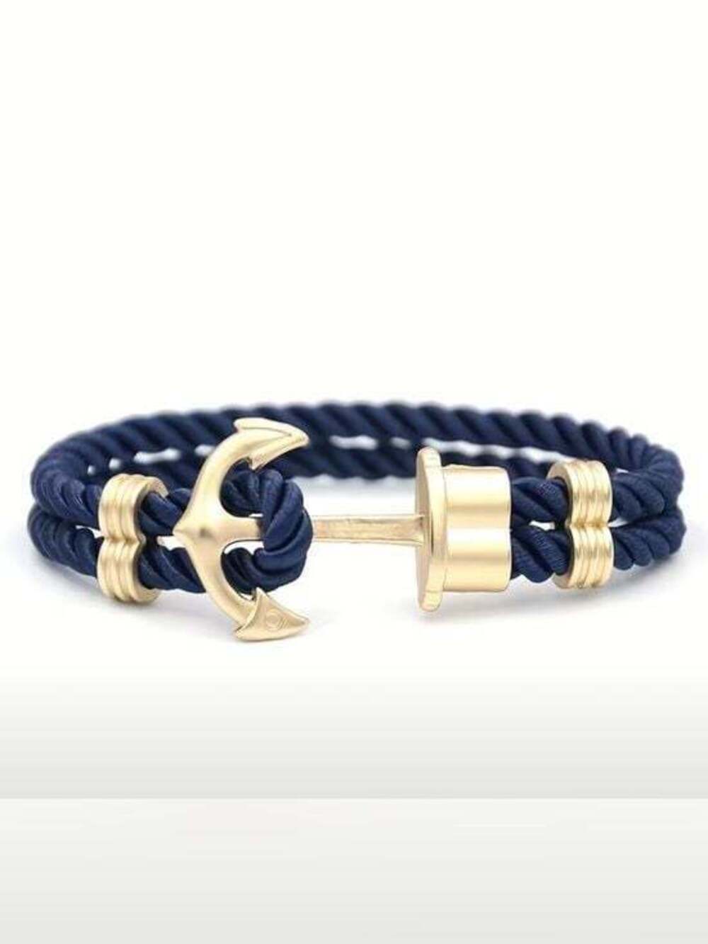 Bracelet with Silver Anchor Clasp